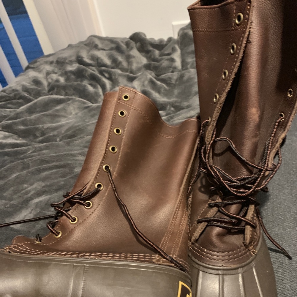 LL Bean hunting duck boots